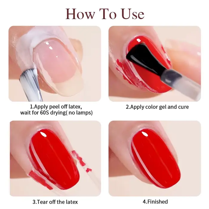 Vernis à ongles en Latex