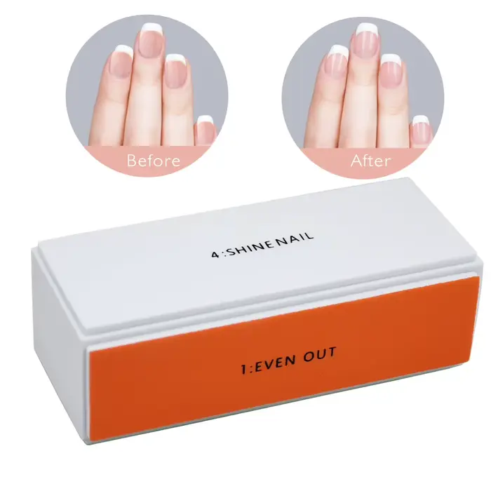 Nail boarder nights avec 4 Way boarding diffSmooth & Buff & Shine