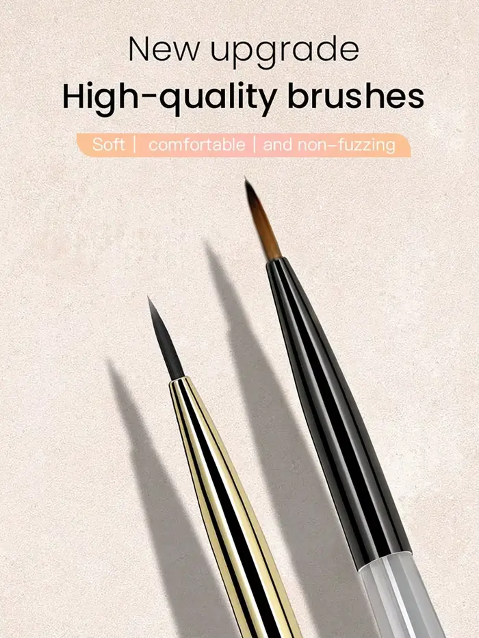 Pinceau pour nail art, stylo multifonctionnel