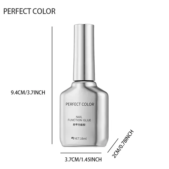 COLOR parfait feuille de colle pour ongles Gel 16ML