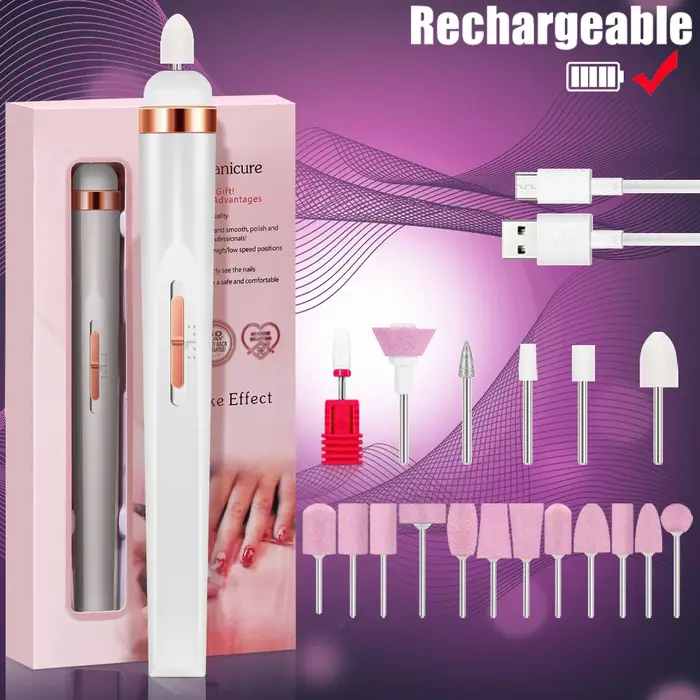 Perceuse électrique Portable 5 en 1 pour vernis à ongles