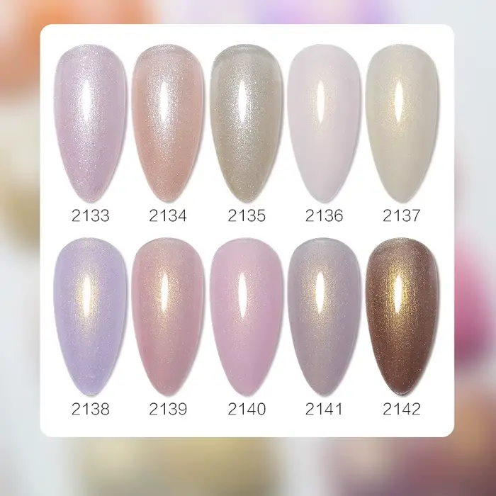 Arte Clavo perle coquille Gel vernis à ongles nouveau paillettes Auroras Gel tremper UV Gel