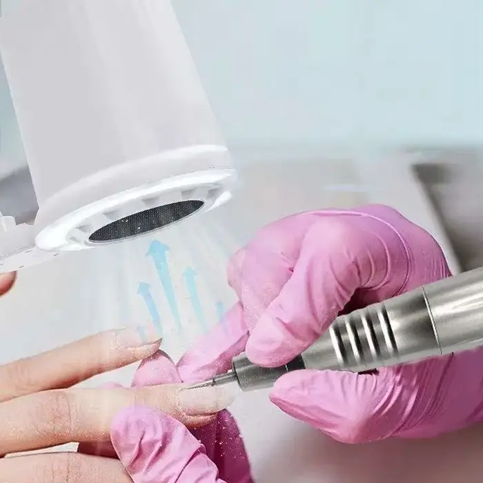 Collecteur de poussière pour ongles pour salon de beauté