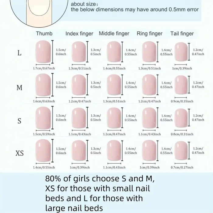 Ensemble de Nail Art court Style Ballet coloré ombré œil de chat