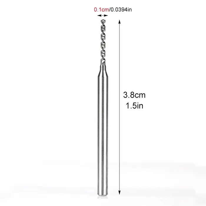 Foret à ongles foret pour bijoux anneau ouvert Nail Art décoratif Piercing acier au tungstène tête de meulage outil de poinçonnage de trous précis