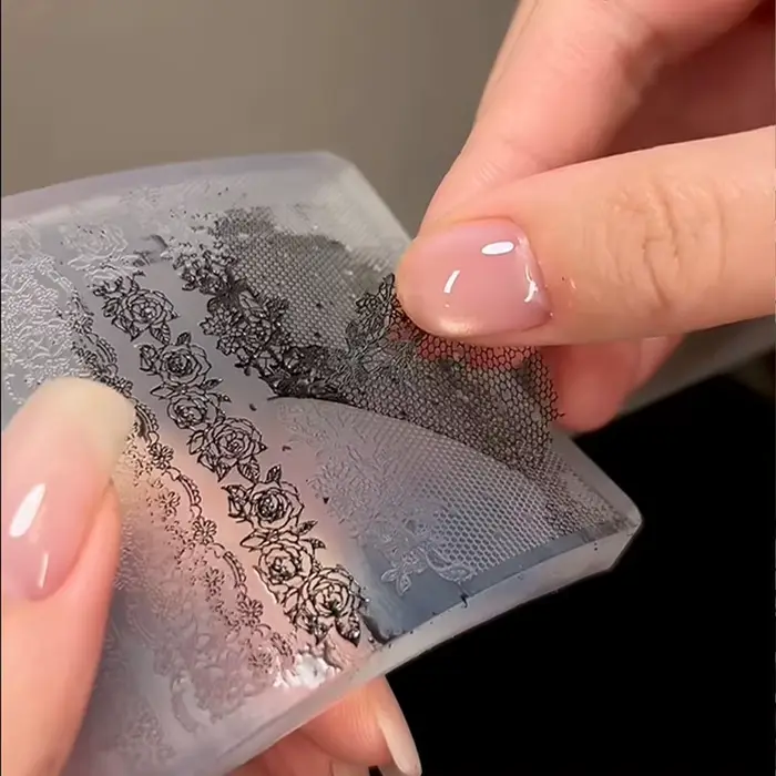 1 pièce Moule en silicone 3D pour nail art