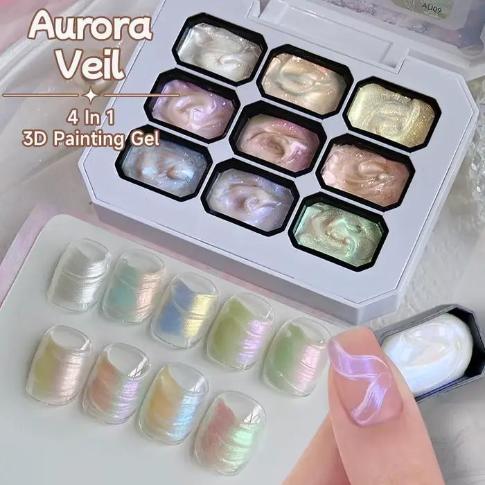UR SUGAR Gel de Peinture 3D 4-en-1