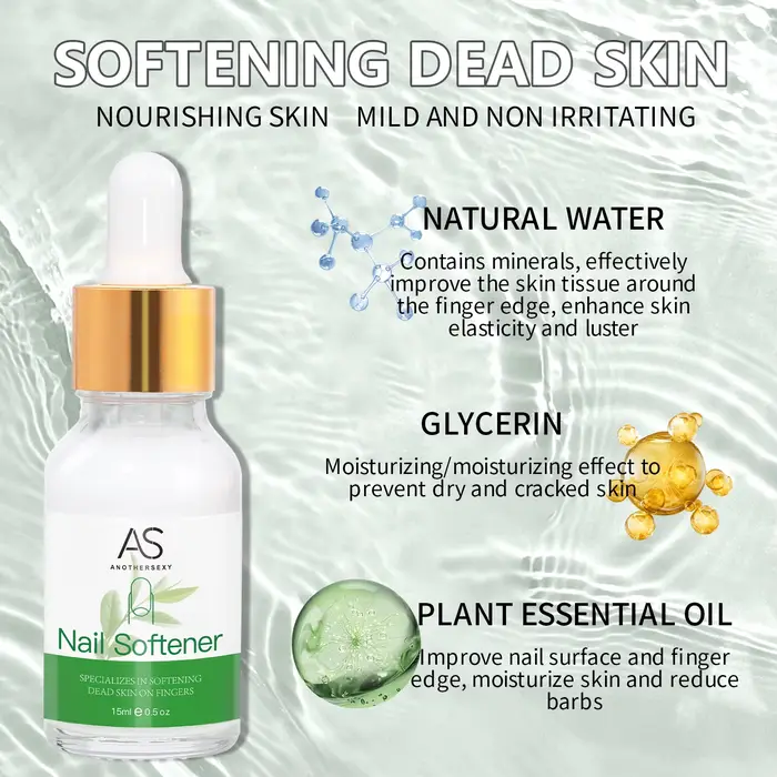 AS dissolvant de cuticules liquide adoucisseur