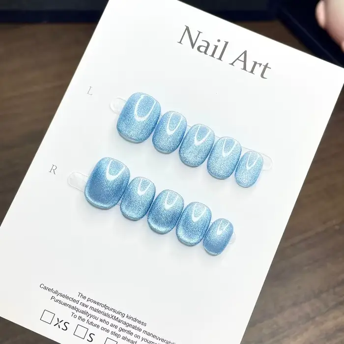 10 pièces Faux ongles à presser pour nail art