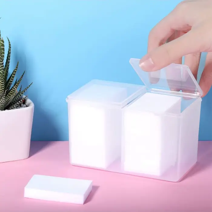 Boîte de rangement pour serviettes à ongles