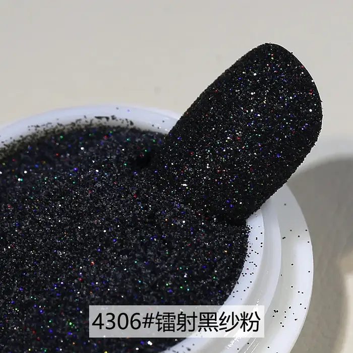 Poudre de paillettes pour ongles
