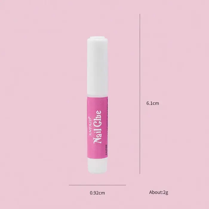 Colle Super forte pour faux ongles, 1/10/20 pièces, 2g, en acrylique, à pression, à séchage rapide,