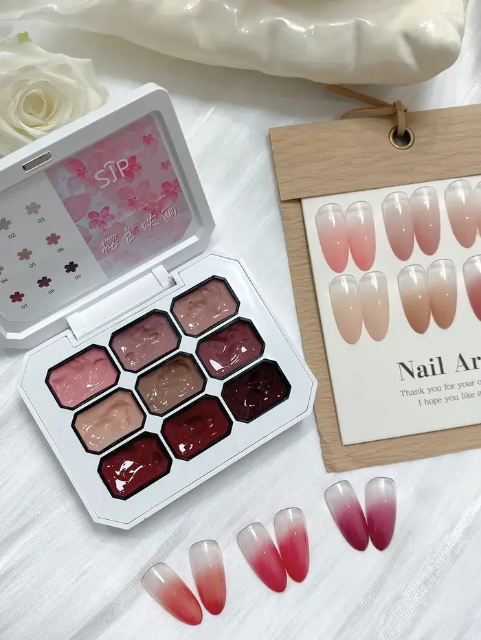 Vernis à ongles gel de peinture 9 couleurs