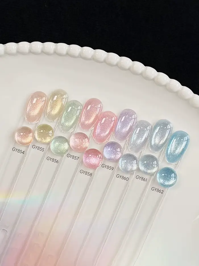 9 pièces de vernis à ongles gel tendance printemps/été 2026
