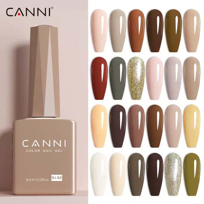 CANNI Venalisa vernis à ongles couleur magnifique Texture de couverture sans TPO
