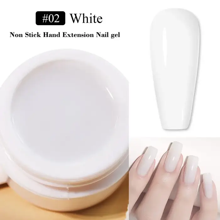 LIMEGIRL 15g Gel d'extension antiadhésif UV construction rapide solide Gel