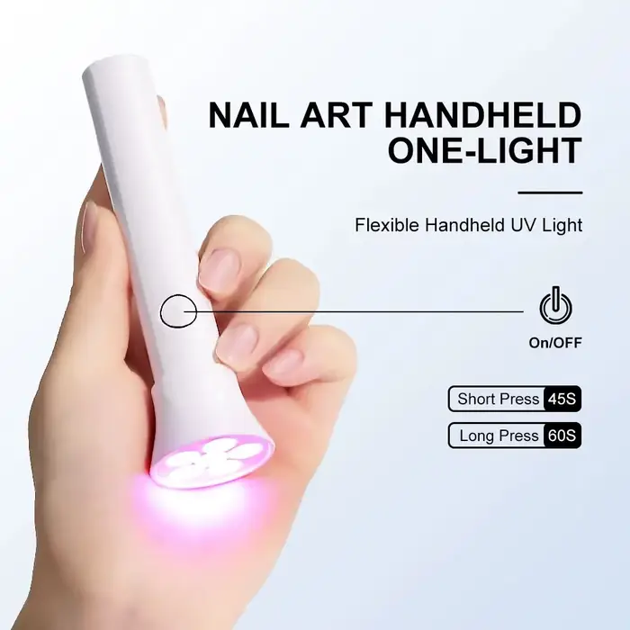 Lampe LED UV Portable Rechargeable pour vaccage de Verhéritage à Ongles