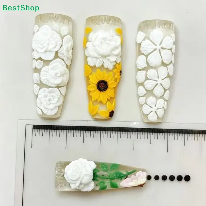 ☽ Moule en silicone pour nail art