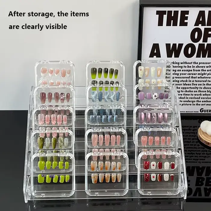 Présentoir de bureau pour nail art