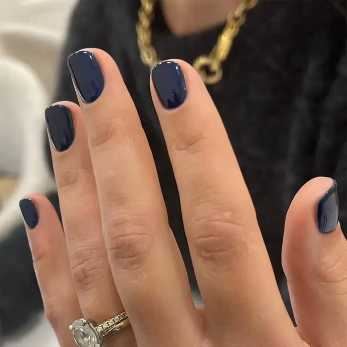 24 pièces/ensemble pâte coréenne faux ongles Art classique couleur unie acrylique portant