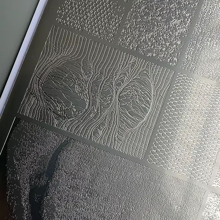 XMQ NAIL ART STAMPING PLATES DESIGNS DE LACE IMAGEPLATES STYLE DENIM TEMPLATÉ