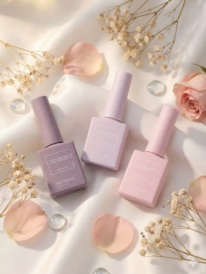 Lot de 3 vernis gel 15 ml