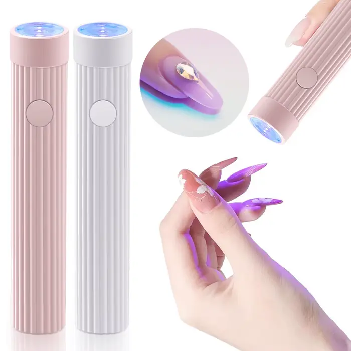 YIKOOLIN 1 Pc stylo forme Portable UV/LED lampe à ongles pour vernis Gel et presse sur ongles sans f