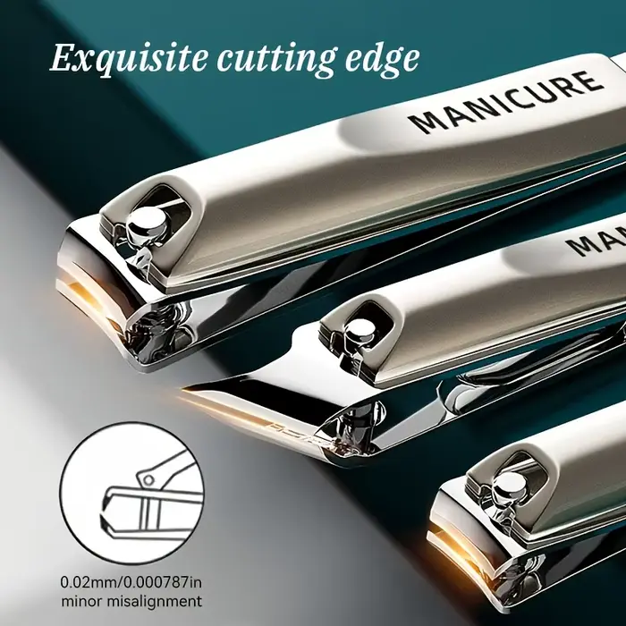 Manucure 5 pièces ensemble soins personnels Kit de coupe-ongles ensemble de coupe-ongles Kit de toil