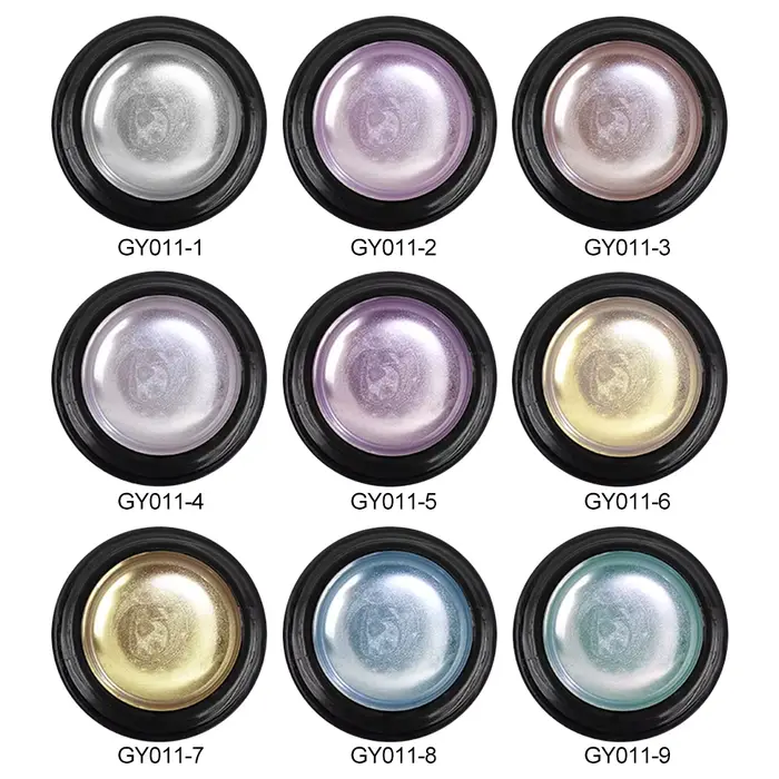 Vernis à ongles Gel métallique peint