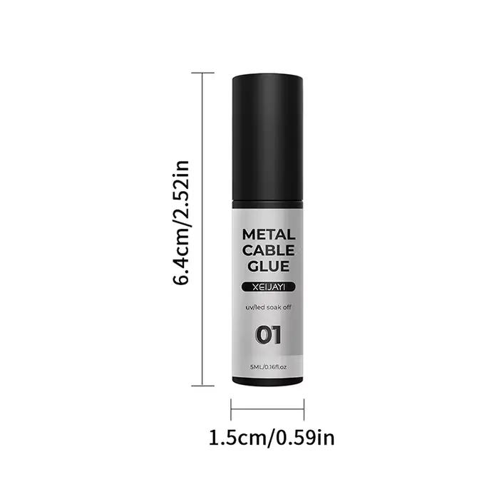 Vernis à ongles en Gel métallique argenté Super brillant