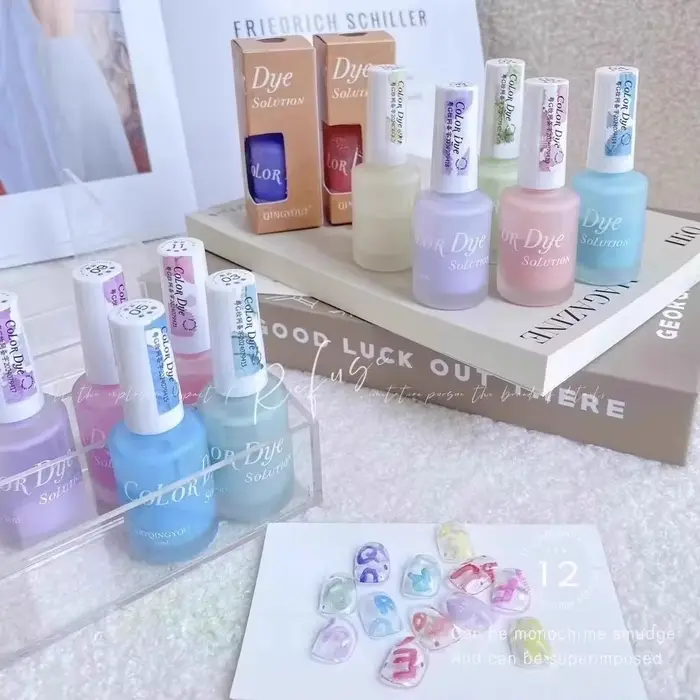 Vernis à ongles Gel fleuri