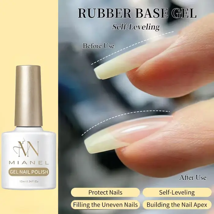 MIANEL 2026 Nouvelle Collection Été 10ML Gel de Finition Effet Goutte d'Eau