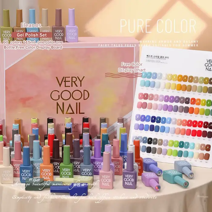 Eleanos-Kit de Verhéritage à Ongles Gel UV LED