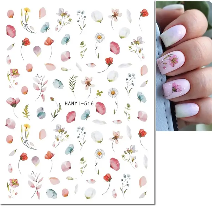 Autocollants 3d pour Nail Art