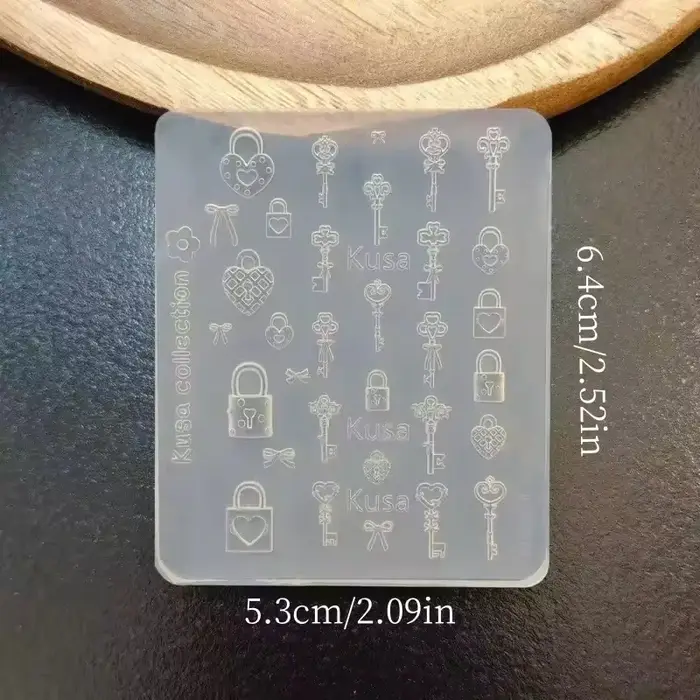 Un moule à ongles de dessin animé