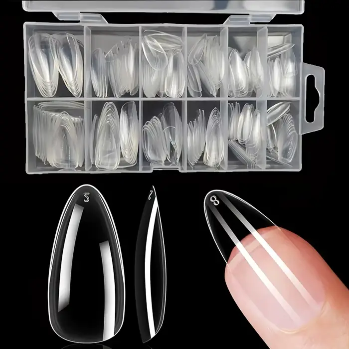 Autocollants pour ongles en Gel doux et Long