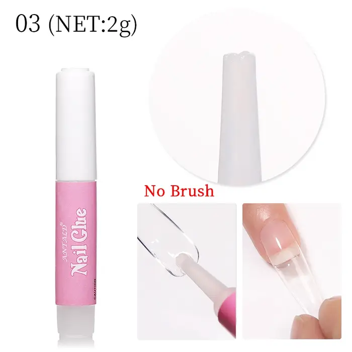 KOSKOE 8ML colle à ongles pour faux conseils Nail Art strass