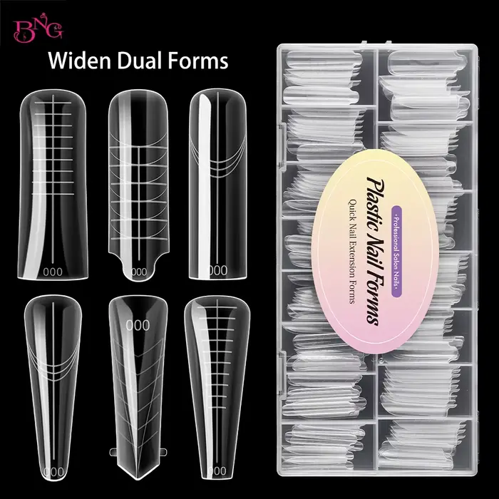 BNG élargir les formes d'extension d'ongle pour Gel UV moule de construction rapide double