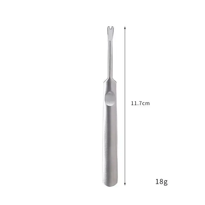 Lime à ongles en acier inoxydable pour pédicure