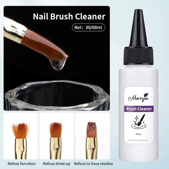 Nettoyant pour pinceaux à ongles