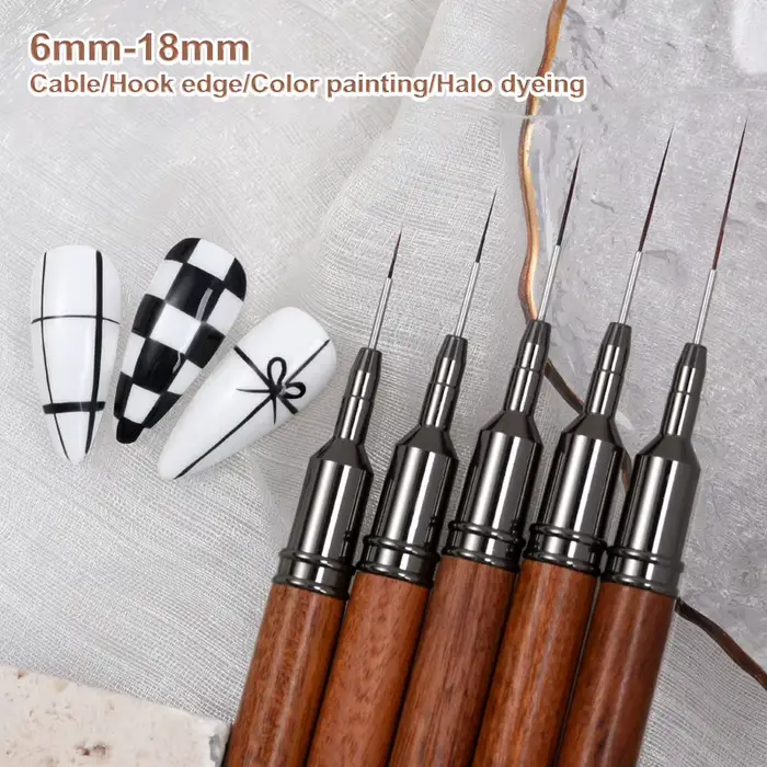 Brosse à ongles 6/9/12/15/18mm