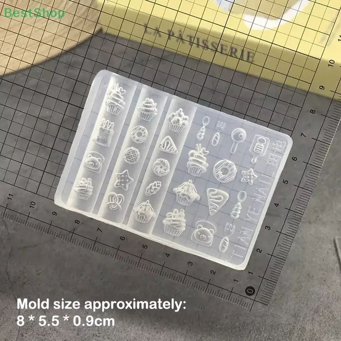 💕 Moule 3D en Silicone pour Nail Art