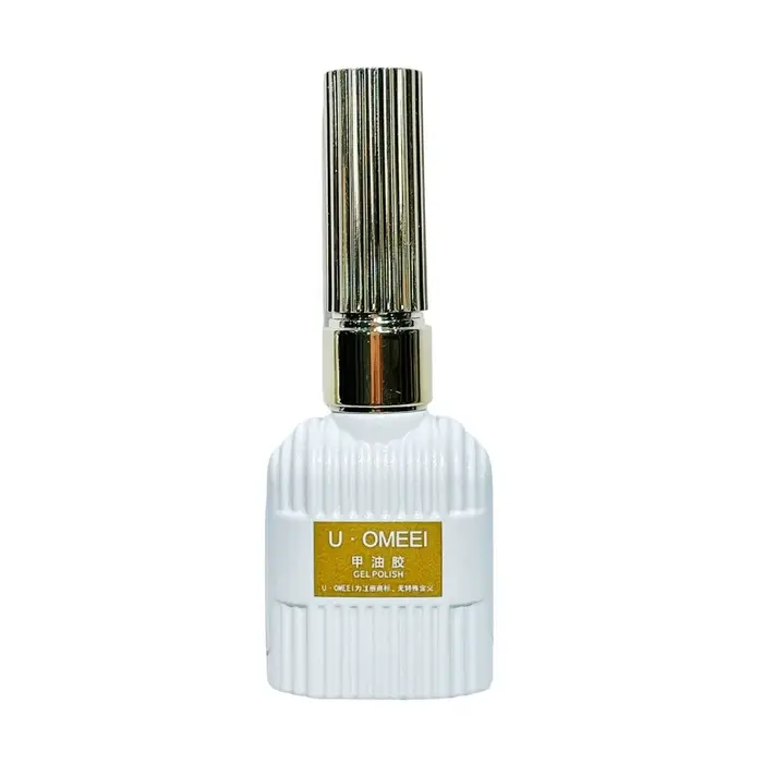 UOMEEI couleur nue série oeil de chat Gel vernis à ongles 15ml perle de verre Gel magnétique Semi Permanent tremper Gel