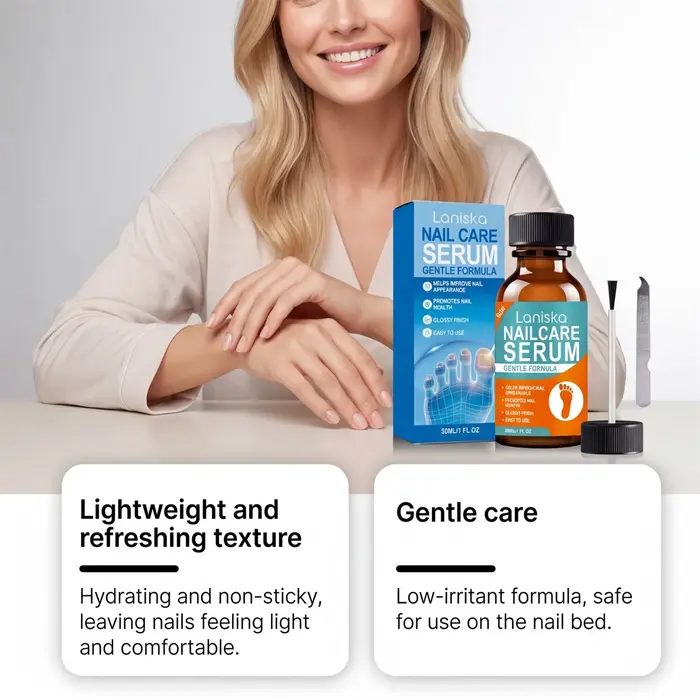 Sérum pour les ongles, essence douce pour les ongles, entretien de la santé, réparation de la décoloration des ongles, épaississement, soin des ongles des mains et des pieds