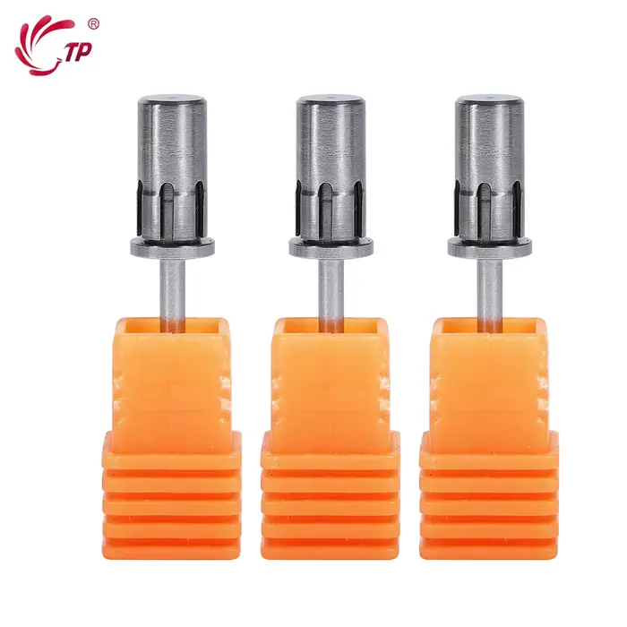 Foret à ongles en acier inoxydable, capuchon de meulage de pédicure, outils professionnels pour Salo