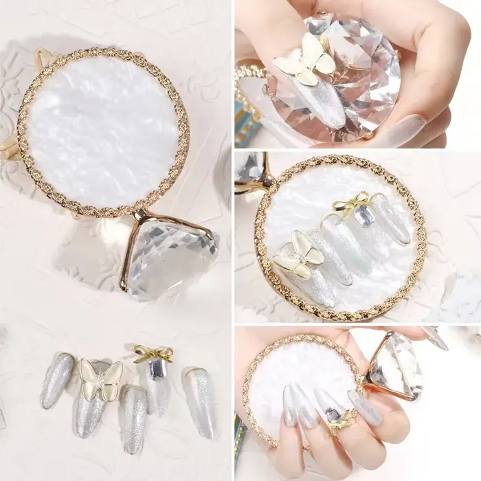 Grand présentoir de Nail Art en diamant avec Palettes