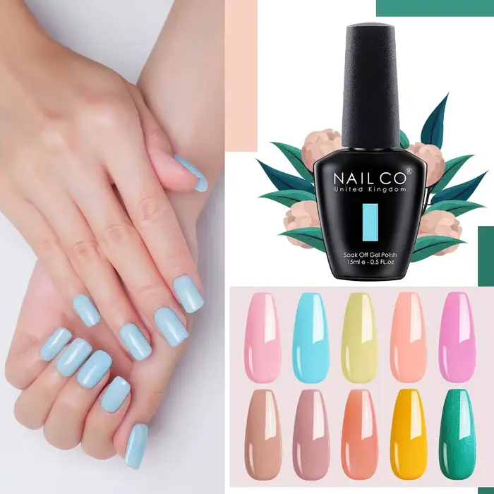 NAILCO ongles Art Hema TPO gratuit 15ml Gel vernis couleurs