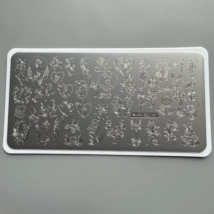 XMQ NAIL ART STAMPING PLATES BEENS Fleurs IMAGEPLATES TEMPLATE