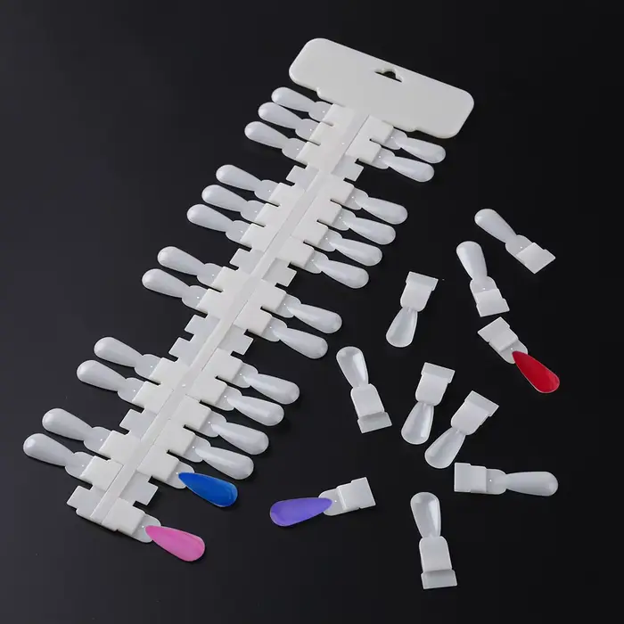 Palette d'autocollants pour faux ongles