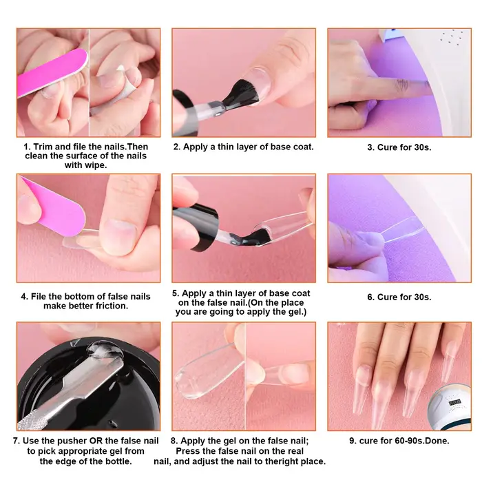 3 bouteilles de colle à ongles solide